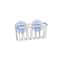 Kitchen Details Chrome Suction Cups Sponge Holder